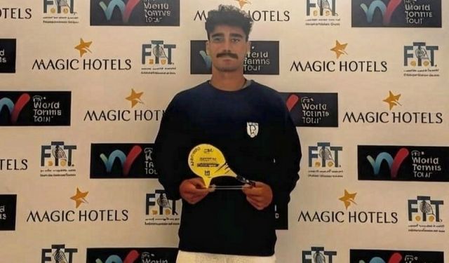 Genç Türk raket Tunus'ta tarih yazdı