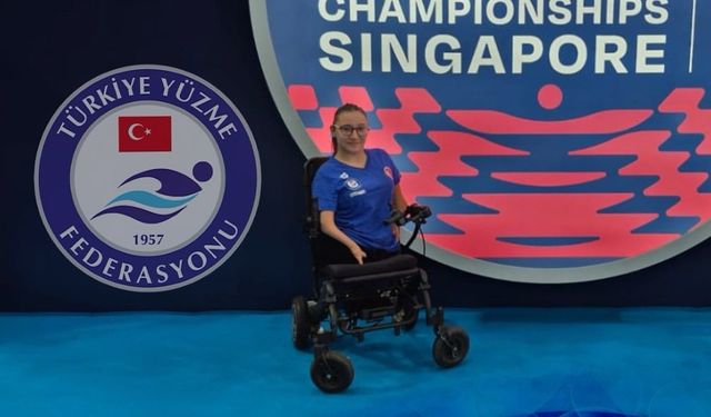 Ebrar Bilge Dünya Para Yüzme Şampiyonası’nda 6. oldu