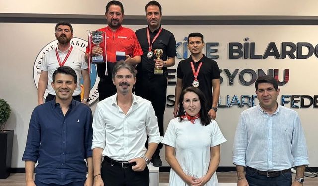 2025 Pool Bilardo Şampiyonası’nda şampiyon Ferdi Özdemir