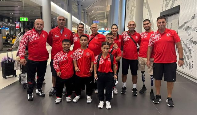 Milli Para Atletizm Takımı Yeni Delhi yolunda