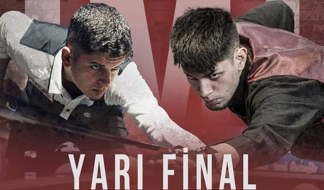 Milli Bilardocular Dünya Şampiyonası’nda Yarı Finalde
