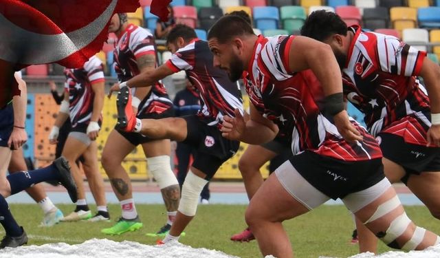 15’li Ragbi Milli Takımı Avrupa Konferansı’nda Sahada