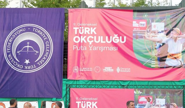 Ümraniye’de 9. Geleneksel Türk Okçuluğu Yarışması yapıldı