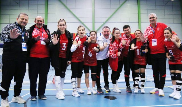Goalball’da milliler Avrupa’da yarı finale yükseldi