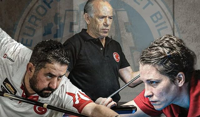 Avrupa Bilardo Şampiyonası’nda 3 milli sporcu yarı finalde