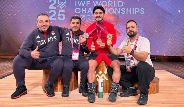 Muhammed Furkan Özbek, rekorla dünya şampiyonu oldu