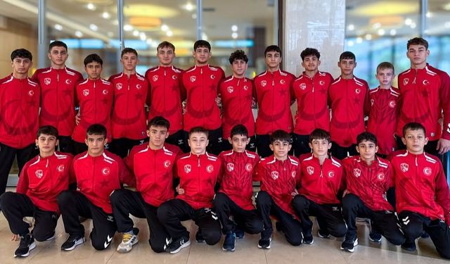 U15 Güreş Milli Takımları Balkan Şampiyonası’na Katılıyor
