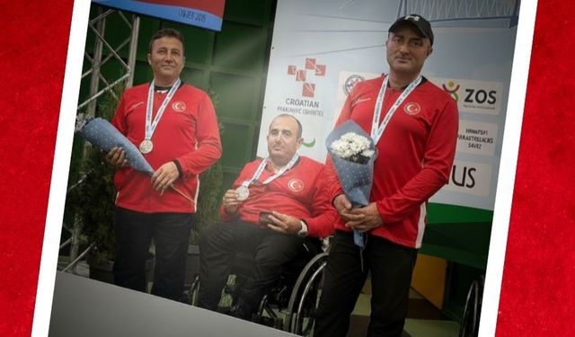 Para Atıcılık Avrupa Şampiyonası’nda 2 Madalya Daha