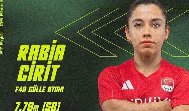 Rabia Cirit Para Atletizm’de Dünya 7’ncisi Oldu