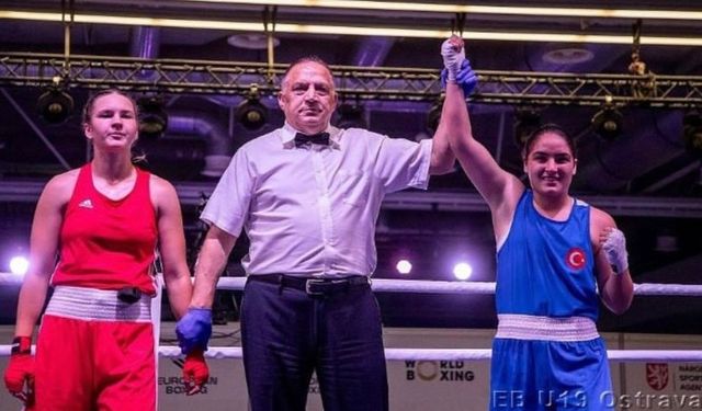 Yağmur Teke U19 Avrupa Boks Şampiyonası’nda bronz aldı