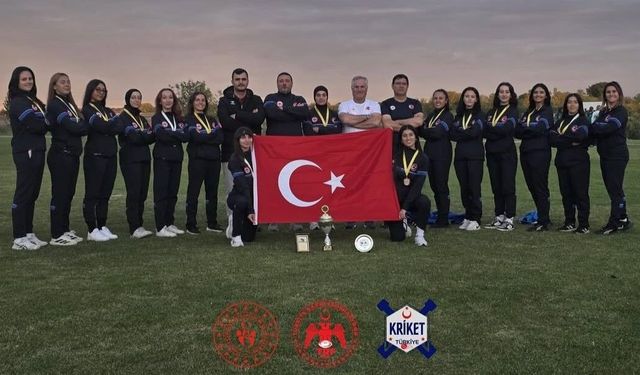 Kadın Kriket Milli Takımı Avrupa üçüncüsü oldu!