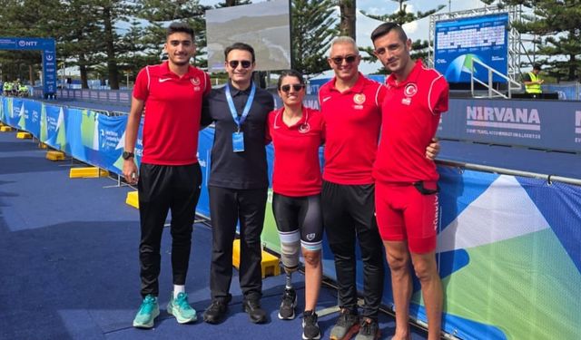 Paratriatlon Dünya Şampiyonası'nda 3 Türk sporcu yarışacak