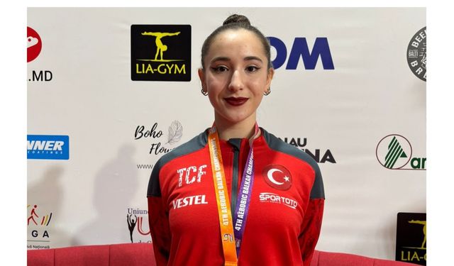 Didem Sağlam’dan Aerobik Cimnastikte Bronz Madalya