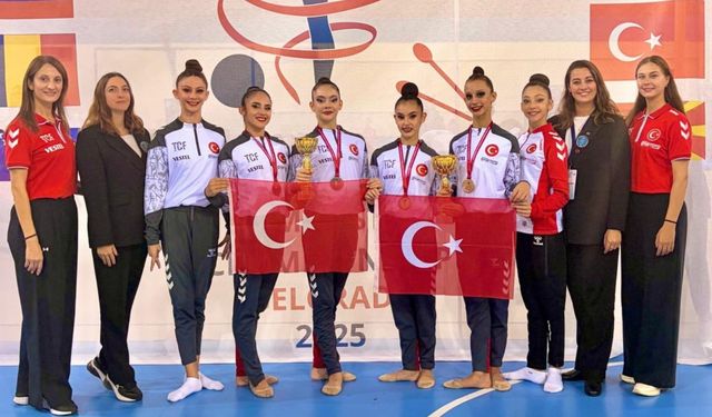 Balkan Şampiyonası’nda cimnastikte altın ve gümüş madalya