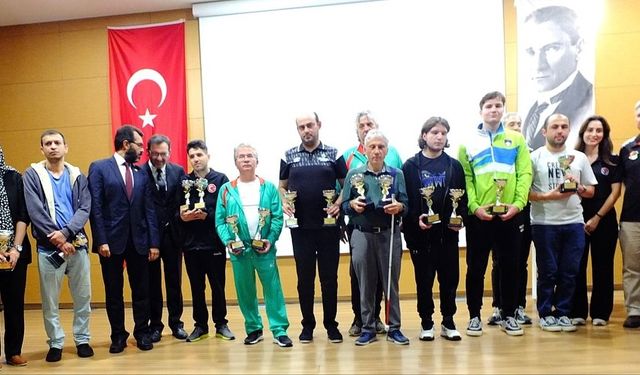 Görme Engelliler Satranç Turnuvası Şile’de tamamlandı