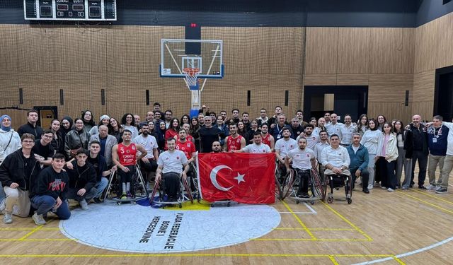 Tekerlekli sandalye basketbolunda Dünya Kupası bileti geldi