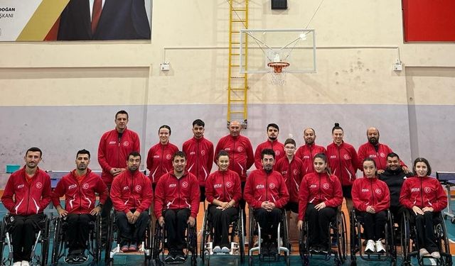 Para Masa Tenisi Milli Takımı Fransa Öncesi Kampta