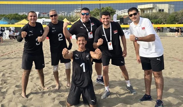 Para Plaj Voleybolu’nda bir galibiyet, bir mağlubiyet