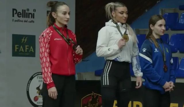 Cansel Özkan Avrupa’da Gücünü Gösterdi