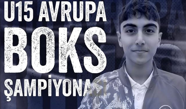 Yağız Kıymaz U15 Avrupa Boks Şampiyonası’nda ikinci
