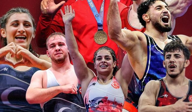 Türkiye, U23 Güreş Şampiyonası’ndan 7 madalya ile döndü