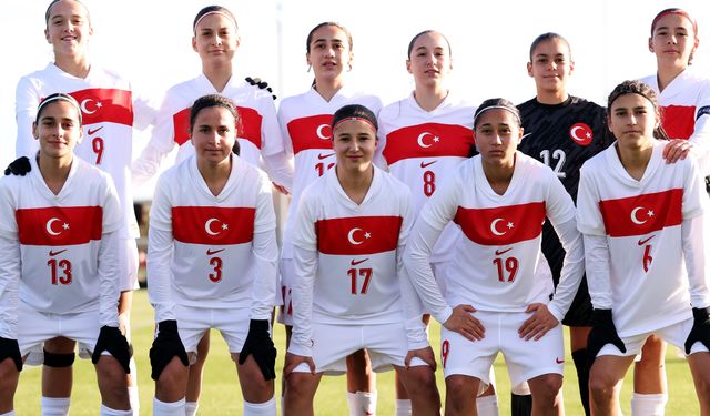 U15 Kız Millî Takımı, Uzatmada İzlanda’ya Mağlup Oldu