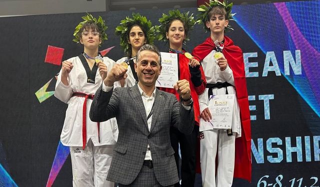 Avrupa Yıldızlar Taekwondo'da Türkiye’den 4 Madalya
