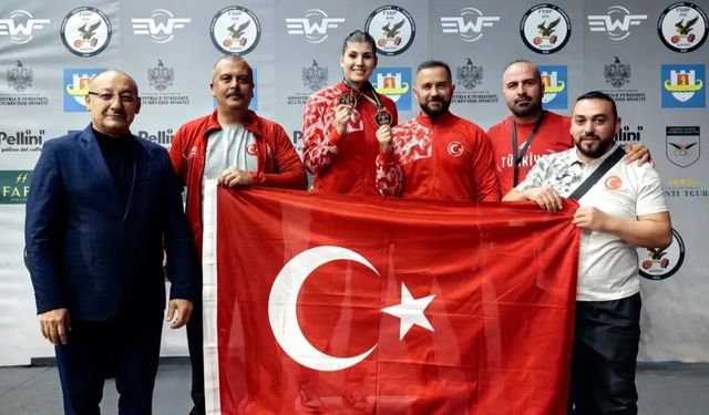 Dilara Uçan Avrupa Halter Şampiyonası’nda Gümüşte