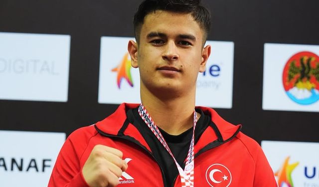 Furkan Ali Balceli Ümit Erkeklerde Balkan Şampiyonu