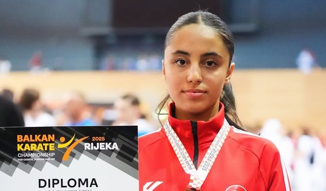 Elif Azra Yıldırım Balkan Üçüncüsü oldu