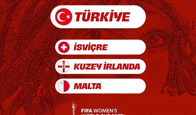 Kadın Millî Takım’ın 2027 Dünya Kupası rakipleri açıklandı