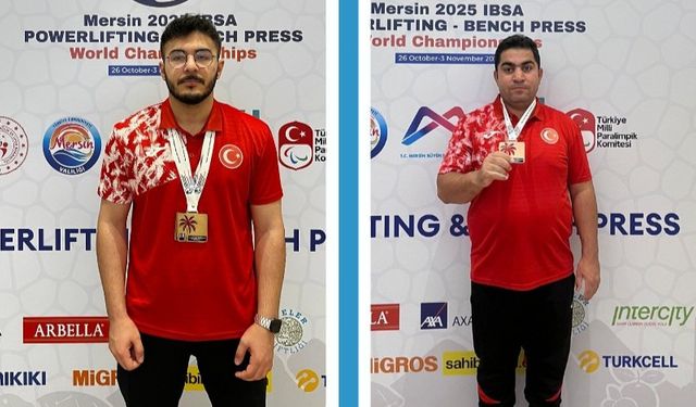 Görme Engelliler Halter Şampiyonası Mersin’de tamamlandı