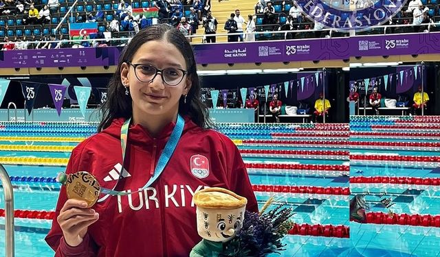 Selinnur Sade 800 Metrede İslami Oyunlar Şampiyonu