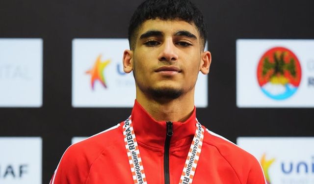 Kerem Yaray Genç Erkek Kumite 55 Kg’da Balkan Şampiyonu