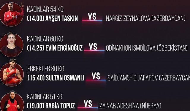 İslami Dayanışma Oyunları’nda Boks Final Heyecanı