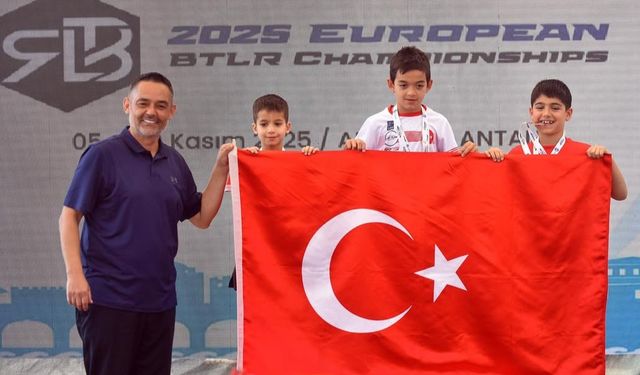 Milli erkek sporcular Alanya’da 40 madalya kazandı