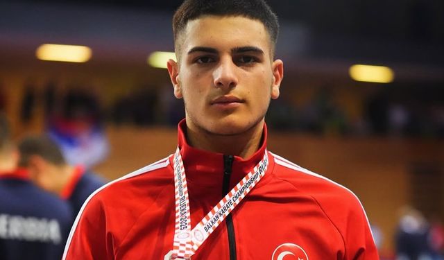 Aras Ege Beyhanoğlu Ümit Erkeklerde Balkan İkincisi