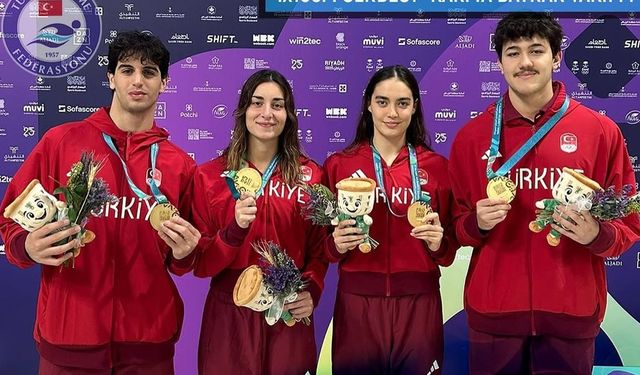 Yüzme Milli Takımı, İslami Oyunlar’da altın madalya aldı