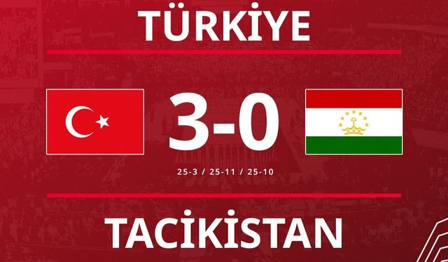 Kadın Voleybol Takımı set vermeden finalde