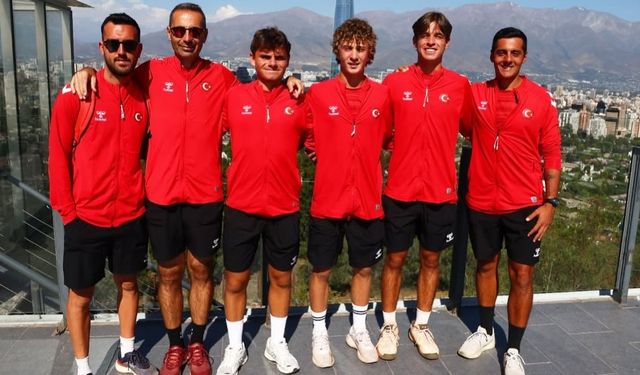 Milli tenisçiler Davis Cup Junior’da 3.’lük için sahada