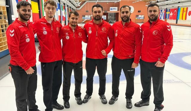 Erkek Curling Milli Takımı Prag’da çeyrek finalde