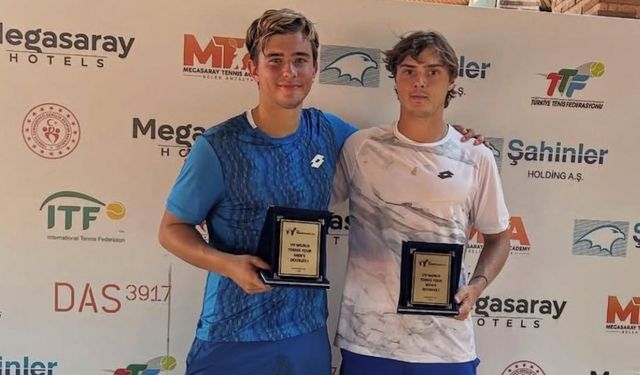 Kerem Yılmaz, ITF çiftler ilk şampiyonluğunu kazandı