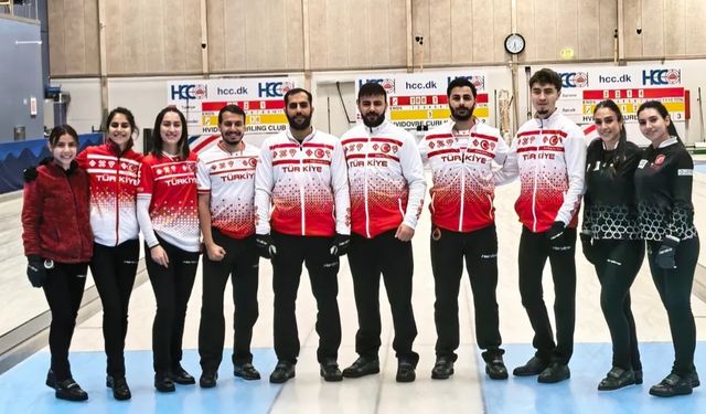 Türkiye Curling Milli Takımları Avrupa Şampiyonası Yolunda