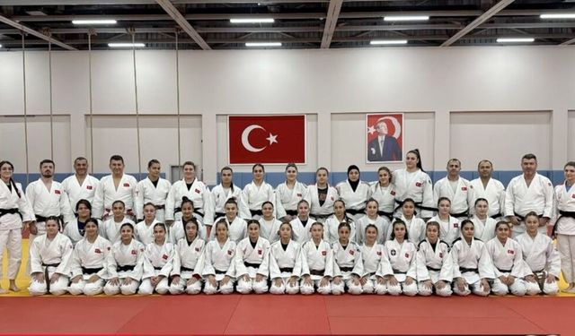 Ümit Kadın Judo Milli Takımı Trabzon’da kampa girdi