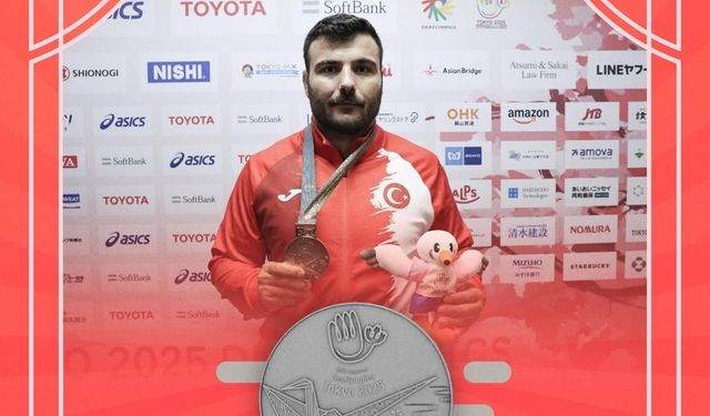 Ömer Saner Tokyo 2025’te gümüş madalya aldı