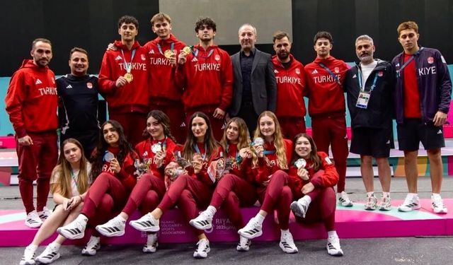 Türkiye, eskrimde İslami Oyunlar’ı zirvede tamamladı
