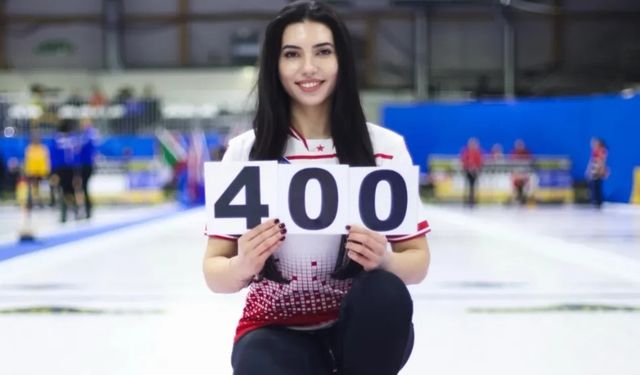 Dilşat Yıldız’dan Curling Tarihine Geçen 400. Millî Maç