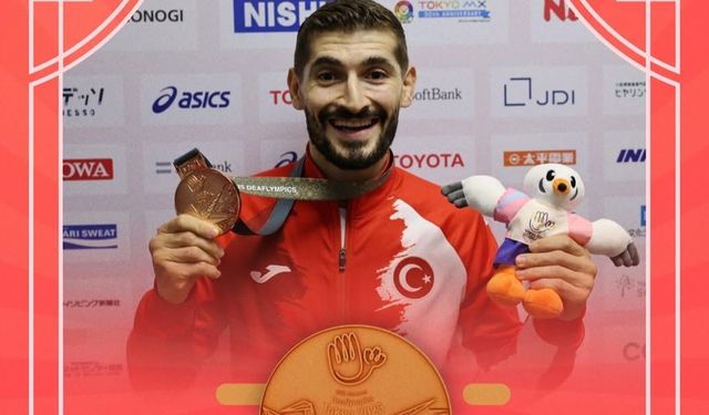 Kadir Kuş Deaflympics’te Bronz Madalya Kazandı