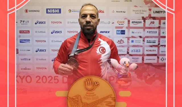 Oğuz Dönder Tokyo 2025’te bronz madalya kazandı