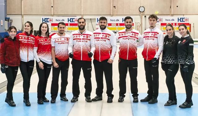 Kadın ve Erkek Curling Takımlarımız Avrupa’da Zirve Yolunda